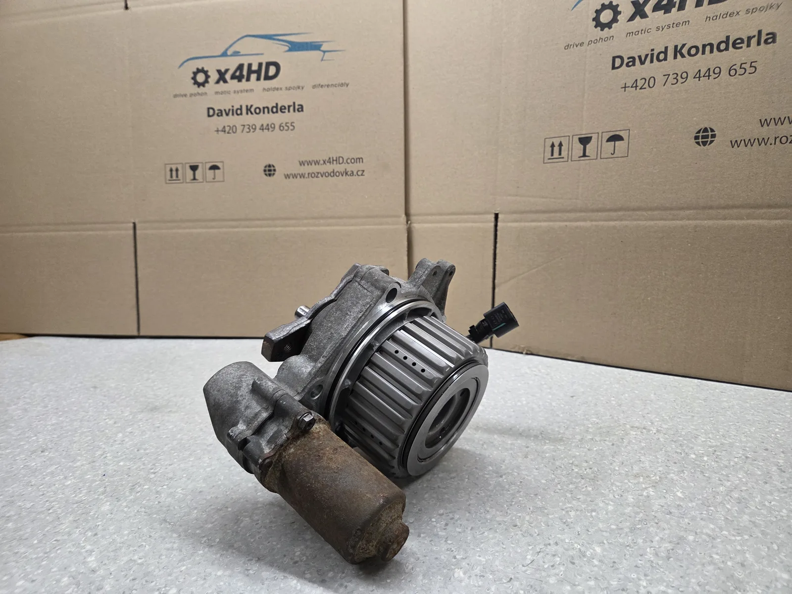 Generation V Haldex coupling after rebuild